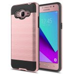 Wholesale Samsung Galaxy On5 G550 Armor Hybrid Case (Rose Gold)